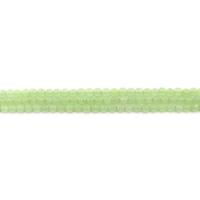 Grânulos de mármore naturais, tingido de mármore, Roda, polido, DIY & facetada, verde claro, 6mm, Aprox 62PCs/Strand, vendido por Strand