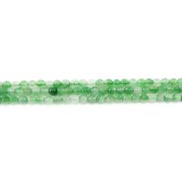 Jade Gyöngyök, Jade Rainbow, Kerek, csiszolt, DIY & sokoldalú, zöld, 6mm, Kb 62PC-k/Strand, Által értékesített Strand