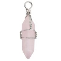 Gemstone Pendants Jewelry with Zinc Alloy & Unisex Sold By PC