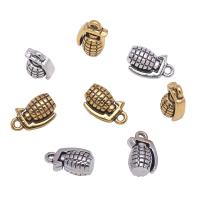 Sinc Alloy Pendants, grenade, plátáilte, unisex, dathanna níos mó le haghaidh rogha, nicil, luaidhe & caidmiam saor in aisce, 10x16mm, Thart 100ríomhairí pearsanta/Mála, Díolta De réir Mála