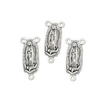 Zinc Alloy Pendants antique silver color plated DIY & 2/1 loop nickel lead & cadmium free Approx Sold By Bag