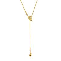 Collier d'acier titane, Placage, pour femme, plus de couleurs à choisir, Longueur 25.59 pouce, Vendu par PC