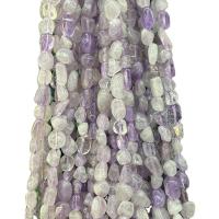 Purple Chalcedony, Uregelmæssig, poleret, du kan DIY, lilla, 5x9mm, Ca. 55pc'er/Strand, Solgt Per Ca. 40 cm Strand