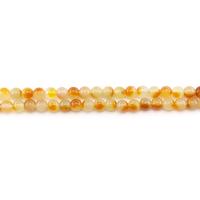 jade colorida grânulos, miçangas, Roda, polido, DIY, amarelo, 10mm, Aprox 38PCs/Strand, vendido por Strand