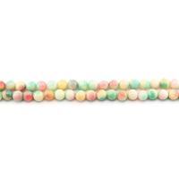 jade colorida grânulos, miçangas, Roda, polido, DIY, cores misturadas, 10mm, Aprox 38PCs/Strand, vendido por Strand