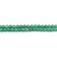 Dyed Marble Beads Round polished DIY green 10mm Approx Sold By Strand