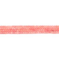 Cherry Quartz Kraal, Ronde, gepolijst, DIY & gefacetteerde, cherry kwarts, 4mm, Ca 90pC's/Strand, Verkocht door Strand