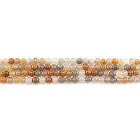 Isqueiro Imperial Jade grânulos, miçangas, Roda, polido, DIY, cores misturadas, 6mm, Aprox 62PCs/Strand, vendido por Strand