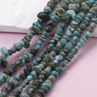 Χάντρες Turquoise, Φυσικό Τυρκουάζ, DIY, μικτά χρώματα, 6-8mm, Περίπου 100PCs/Strand, Sold Με Strand