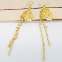 Zinc Alloy Drop Earrings plated for woman nickel lead & cadmium free Sold By Pair