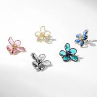 Crystal Brooch Zinc Alloy with Crystal fashion jewelry & for woman & with rhinestone nickel lead & cadmium free Sold By PC