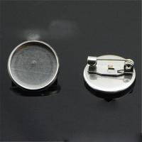 Stainless Steel Brooch Findings 304 Stainless Steel DIY & machine polishing original color Sold By Bag