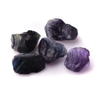 Fluorite colorido enfeites, Irregular, 20-40mm, 1000G/Bag, vendido por Bag