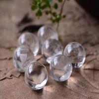 Clear Quartz Διακόσμηση, Γύρος, για το σπίτι και το γραφείο & διαφορετικό μέγεθος για την επιλογή, σαφής, Sold Με PC