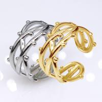 Rozsdamentes acél Finger Ring, 304 rozsdamentes acél, divat ékszerek & egynemű, több színt a választás, 11mm, Által értékesített PC