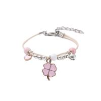 Bracelet en alliage de zinc, avec porcelaine, styles différents pour le choix & pour femme & émail, 10PC/lot, Vendu par lot