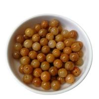 Perles en jade, jaune de jade, Rond, gravé, DIY & normes différentes pour le choix, Vendu par PC