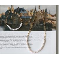 Nerezová ocel šperky Soupravy, 304 Stainless Steel, s Plastové Pearl, 18K pozlacené, módní šperky & pro ženy, více barev na výběr, Prodáno By PC