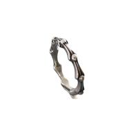 Anello in acciaio inox, 304 acciaio inox, formato differente per scelta & per l'uomo, Misura:7-13, Venduto da PC