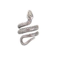 Stainless Steel Finger Ring 304 Stainless Steel Snake Vacuum Ion Plating Unisex US Ring Sold By PC