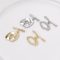 Brass Toggle καρφίτσα, Ορείχαλκος, 18K επιχρυσωμένο, DIY & διαφορετικά στυλ για την επιλογή, περισσότερα χρώματα για την επιλογή, νικέλιο, μόλυβδο και κάδμιο ελεύθεροι, Sold Με Ορισμός