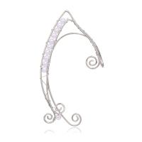 Zinklegierung Ohrring Clip, plattiert, Modeschmuck & für Frau, keine, 80x50mm, verkauft von PC