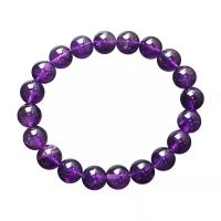 Bracelets quartz, améthyste, bijoux de mode & unisexe & normes différentes pour le choix, violet, Longueur 18 cm, Vendu par PC