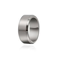 Tungsten Stålring til mænd, Wolfram stål, forskellig størrelse for valg & for mennesket, flere farver til valg, 8mm, Størrelse:6-12, Solgt af PC