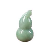 Jade Vedhæng, Jade Burma, Calabash, Carved, du kan DIY, grøn, 20x13mm, Solgt af PC