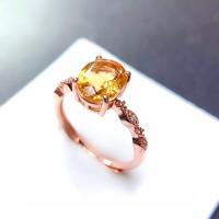 Strass vinger Ring, Messing, Geometrisch Patroon, 18K rose goud verguld, verstelbaar & voor vrouw & met strass, nikkel, lood en cadmium vrij, 7x9mm, Maat:6-10, Verkocht door PC