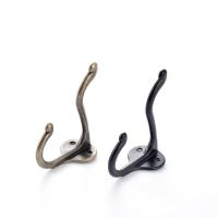 Zink Alloy Hook, plated, fler färger för val, 46x28x71mm, Säljs av PC