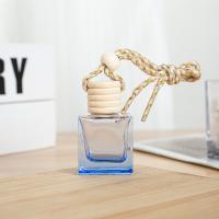 Glass Wish Bottle with wood cap Perfume Bottle Mini Sold By PC