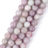 Gemstone smykker perler, Lilac Beads, Runde, du kan DIY & forskellig størrelse for valg, lilla, Solgt Per Ca. 37-39 cm Strand