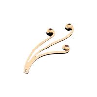 Zink legering hanger Rhinestone instelling, Zinc Alloy, gold plated, DIY & verschillende stijlen voor de keuze, meer kleuren voor de keuze, nikkel, lood en cadmium vrij, 91x41mm, Verkocht door PC