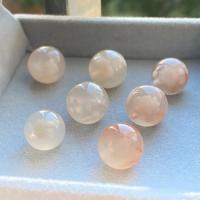 Perles agates, Agate aux fleurs de cerisier blanc, Rond, DIY & normes différentes pour le choix, Vendu par PC