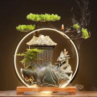 Backflow Incense Burner Porcelain handmade for home and office & durable Sold By PC