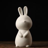 Fashion Decoration Porcelain Rabbit handmade for home and office & durable Sold By PC