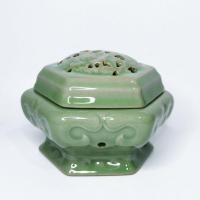 Traditional Ceramic Inserted Burner Incense Seat Porcelain handmade for home and office & durable Sold By PC