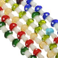 Handgemaakte Lampwork Beads, DIY & gemengd, meer kleuren voor de keuze, 12x10x12mm, Lengte Ca 12.5 inch, 5strengen/Lot, Verkocht door Lot