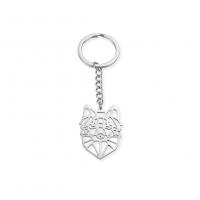 Key Chain, Titanium Stål, forgyldt, mode smykker & Unisex & hule, 29.7x41.3mmu3001104mmu300124.8mm, Solgt af PC