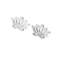 Stainless Steel Stud Earrings 304 Stainless Steel plated fashion jewelry & for woman & hollow Sold By Pair