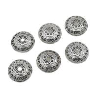 Zink Alloy Bead Cap, Rund, antik silver pläterad, DIY, nickel, bly och kadmium gratis, 14mm, Ca 200PC/Bag, Säljs av Bag