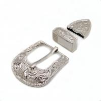 Cink ötvözet Belt Buckle, galvanizált, három darab & DIY, több színt a választás, nikkel, ólom és kadmium mentes, 32mm, 3PC-k/Set, Által értékesített Set