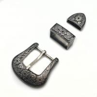 Zinc Alloy Belt Buckle, plated, drie stuks & DIY & zwart maken, meer kleuren voor de keuze, nikkel, lood en cadmium vrij, 25mm, 3pC's/Stel, Verkocht door Stel