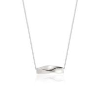 Sterling Zilveren halskettingen, 925 Sterling Zilver, voor vrouw, zilver, Lengte Ca 15.75 inch, Verkocht door PC