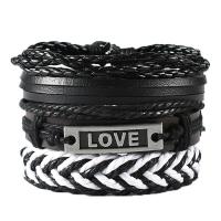 Kohud Armband, med Zink Alloy, 4 stycken & mode smycken & Unisex, Längd Ca 17-18 cm, Säljs av Ställ