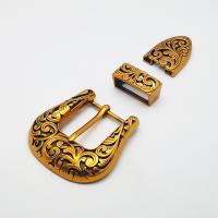 Cink ötvözet Belt Buckle, antik arany bevonattal, három darab & DIY, nikkel, ólom és kadmium mentes, 76x76mm,18x40mm,48x34mm, 3PC-k/Set, Által értékesített Set