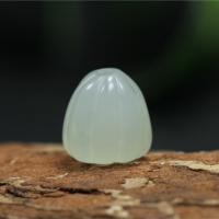 Neuer Berg Jade Perle, geschnitzt, DIY, grün, 12x12x11mm, 2PCs/Tasche, verkauft von Tasche