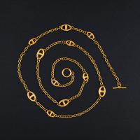 Nehrđajući čelik Chain Necklace džemper, 304 nehrđajućeg čelika, za žene, više boja za izbor, Dužina 31.5 inčni, Prodano By PC