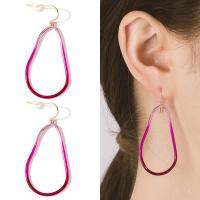 Zinc Alloy Drop Earrings plated fashion jewelry & for woman nickel lead & cadmium free Sold By Pair